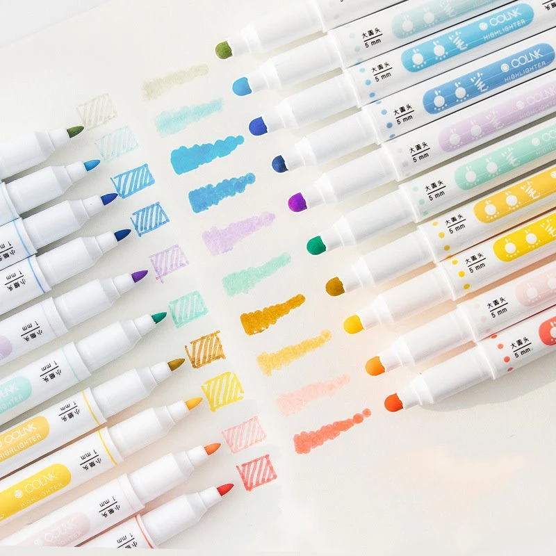 Penanda Penyerlah Titik 18 Warna