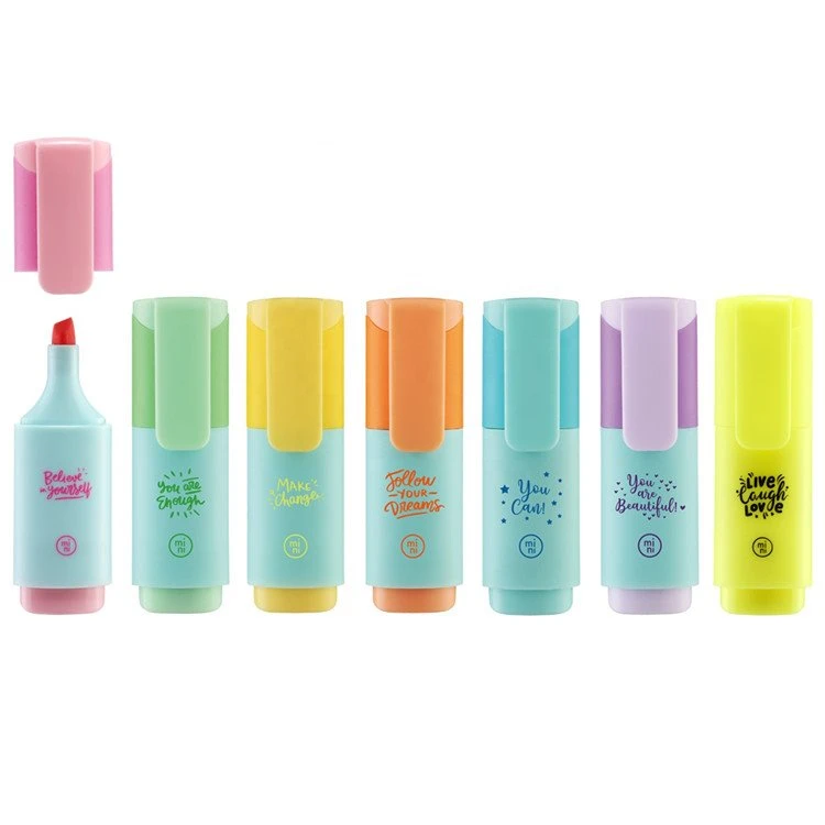 Penanda Penyerlah Berwarna Pastel Mini
