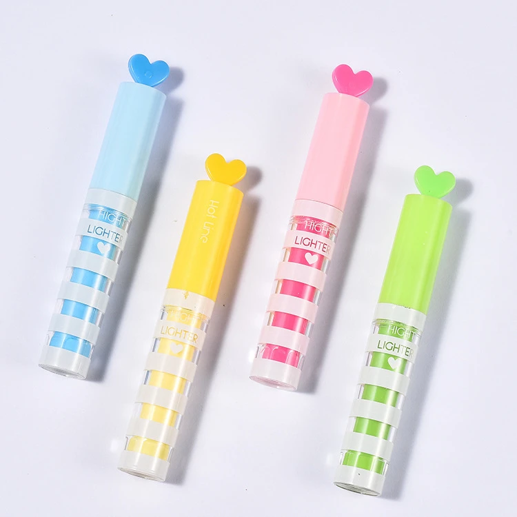 4 Keping Penyerlah Hati Bintang Warna Gula-gula