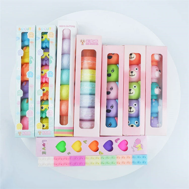 Pen Serlah Penanda Berwarna-warni Comel