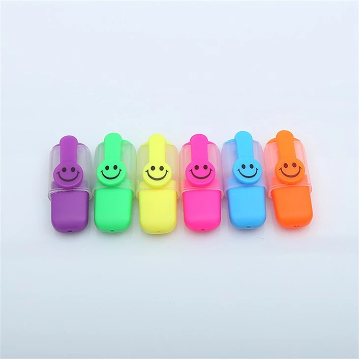 Penanda Penyerlah Mini Pastel Unik yang Comel
